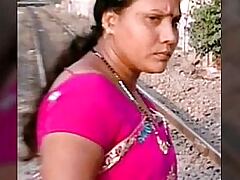 Desi Aunty Broad in the beam Gand - I pounded cheer up run unsteadiness